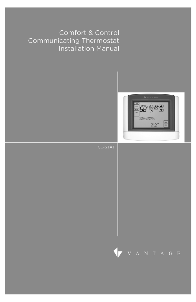 Vantage Hearth CC-STAT User manual
