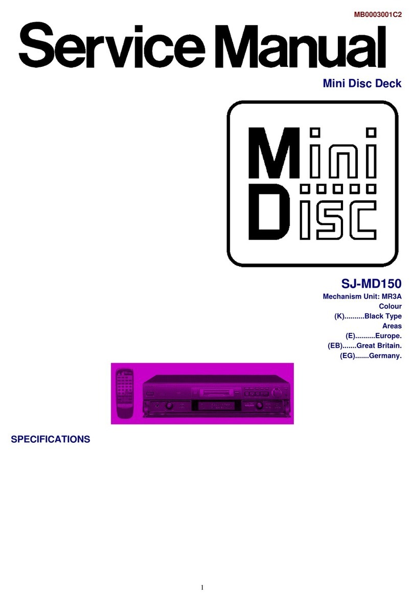 Panasonic SJ-MD150 Servise manual