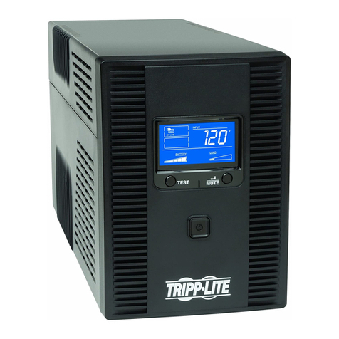 Tripp Lite SMART1500LCDT User manual