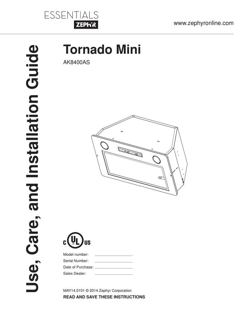 Essentials Tornado Mini AK8400AS Installation guide