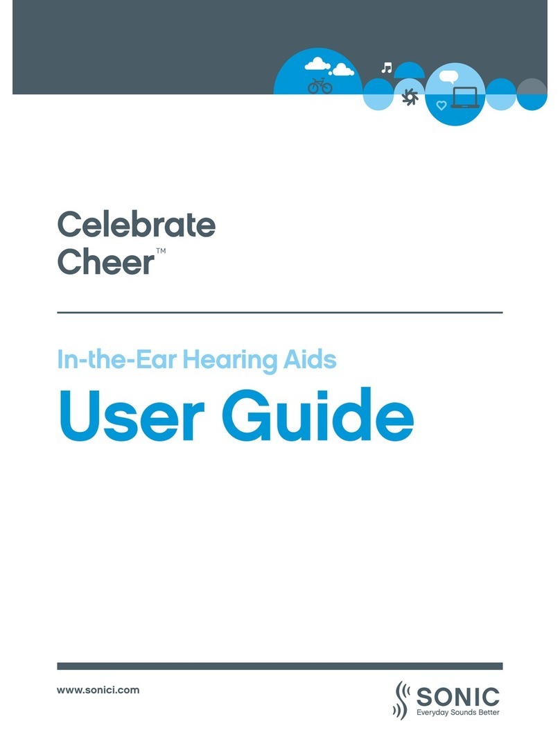 Sonic Celebrate Cheer CL100 ITEPDW User manual