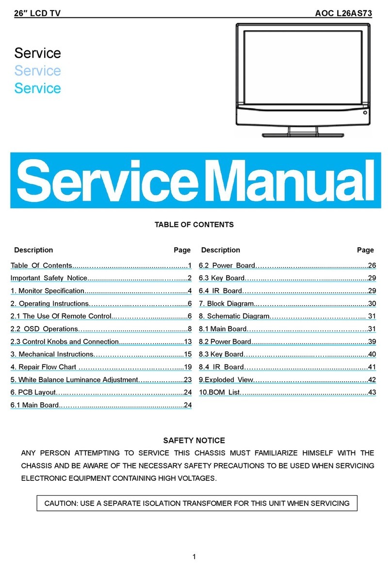 AOC L26AS73 User manual