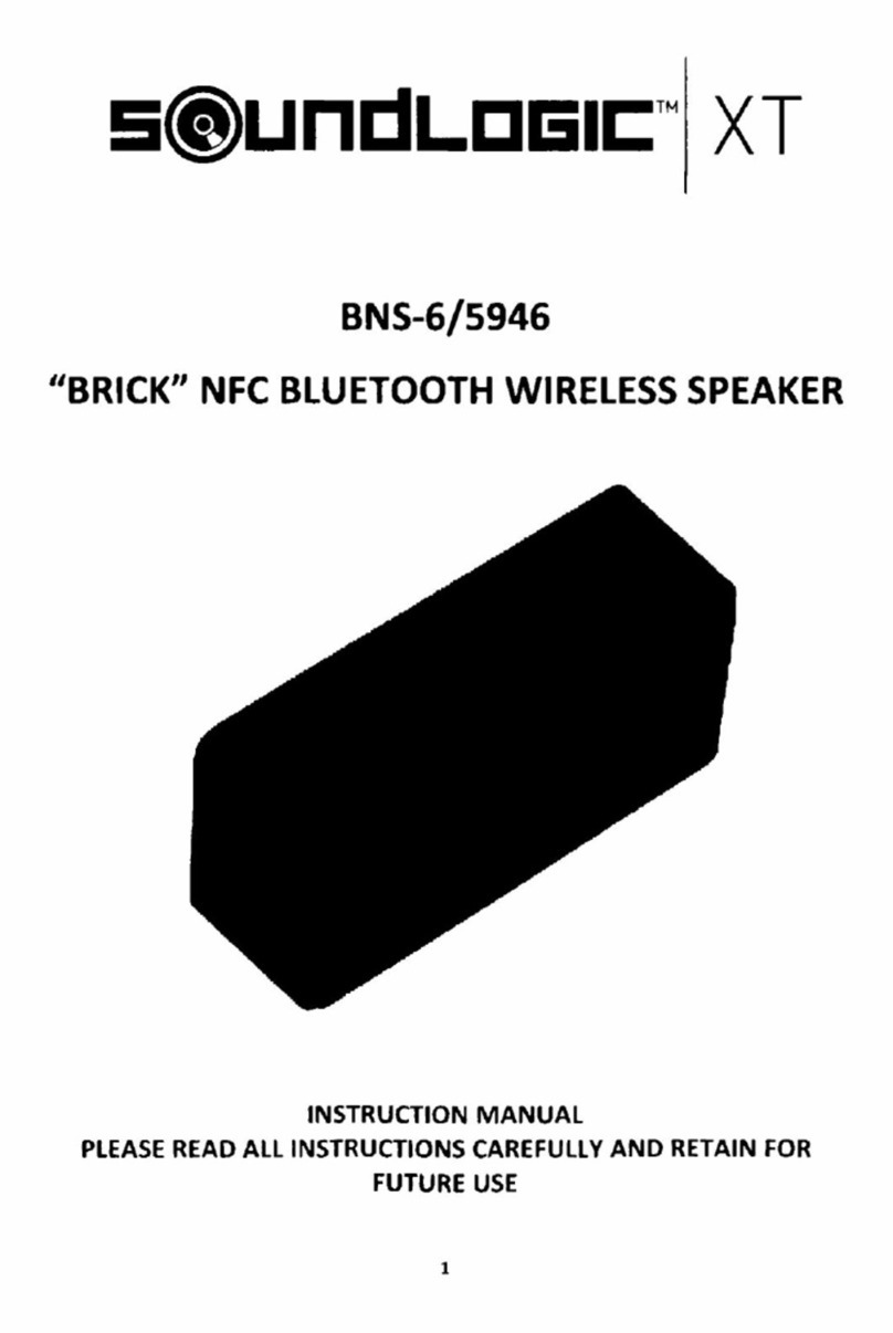 SoundLogic XT BNS-6/59466 User manual