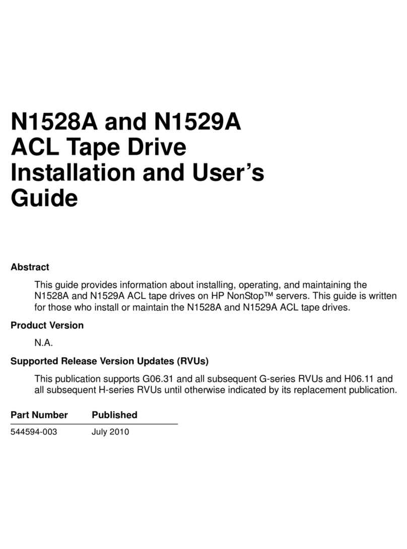 HP N1528A Installation and user guide HP N1528A Installation and user guide