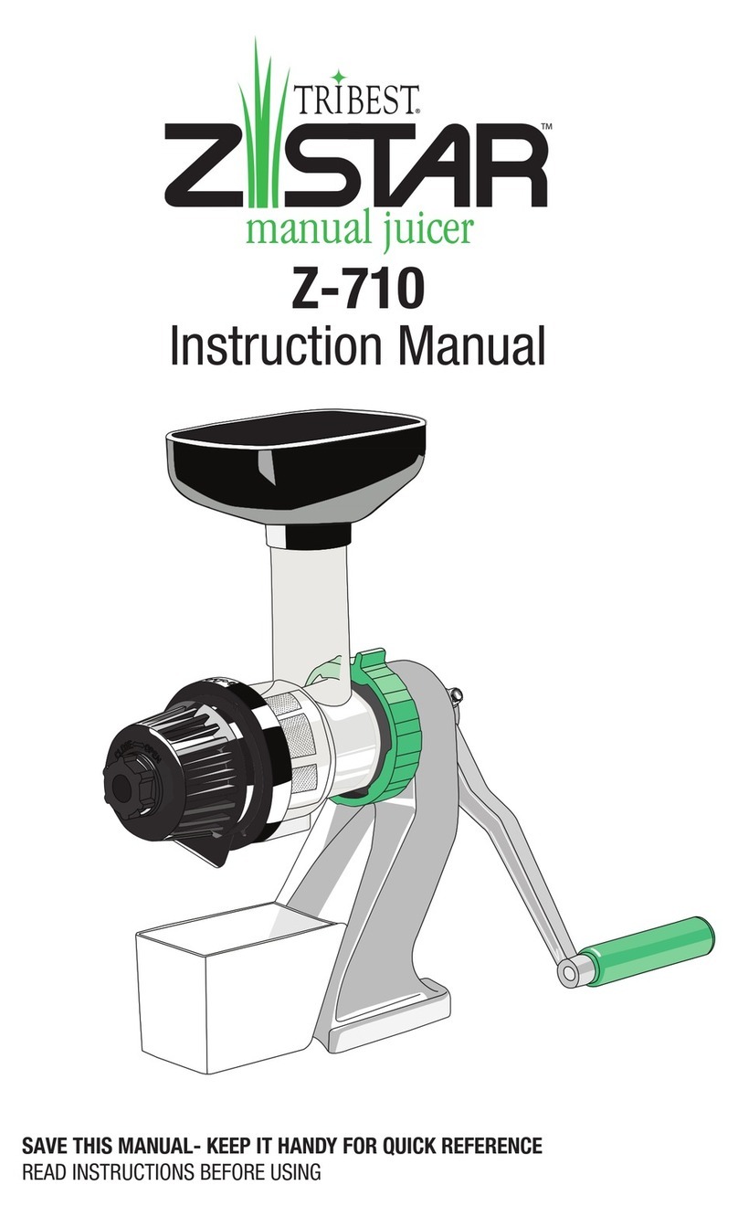 Tribest Z-Star Z-710 User manual