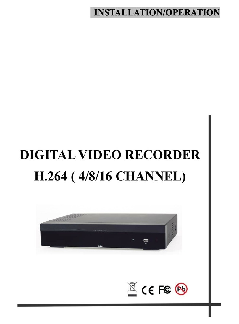 Pegasus PHDVR User manual