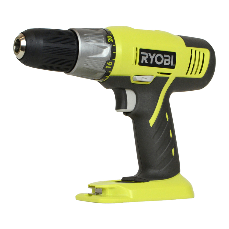 Ryobi P271 User manual