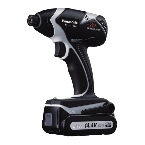 Panasonic EY7541 - CORDLESS IMPACT WRENCH User manual