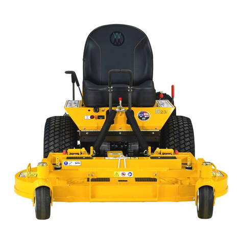 Walker B23i Operator's manual