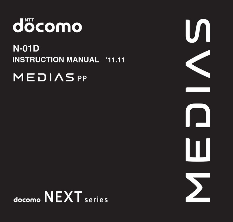 Docomo N-01D Medias PP User manual