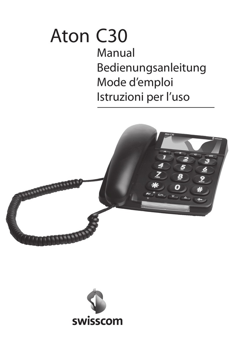 Swisscom Aton C30 User manual