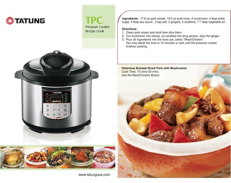 Tatung TPC Recipe booklet