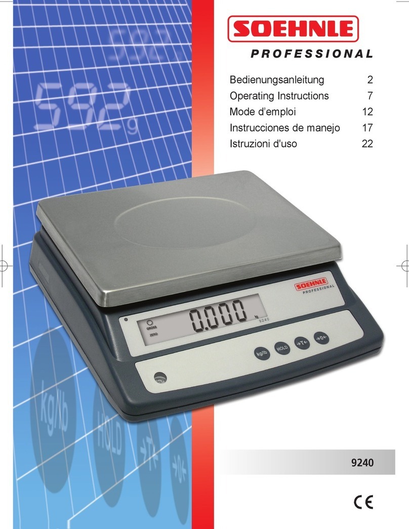 Soehnle 9240 User manual