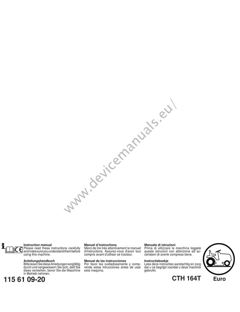 Husqvarna CTH 164T instruction manual