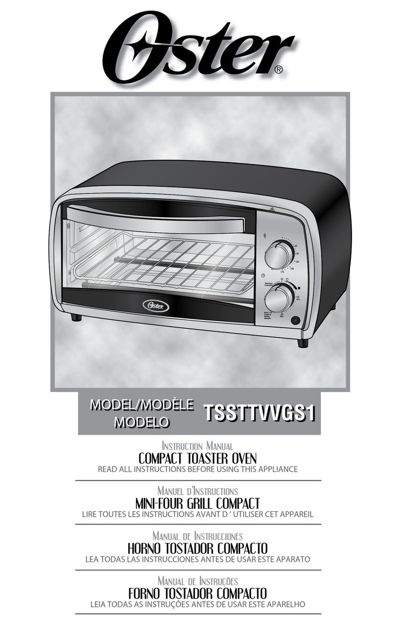 Oster TSSTTVVGS1 instruction manual