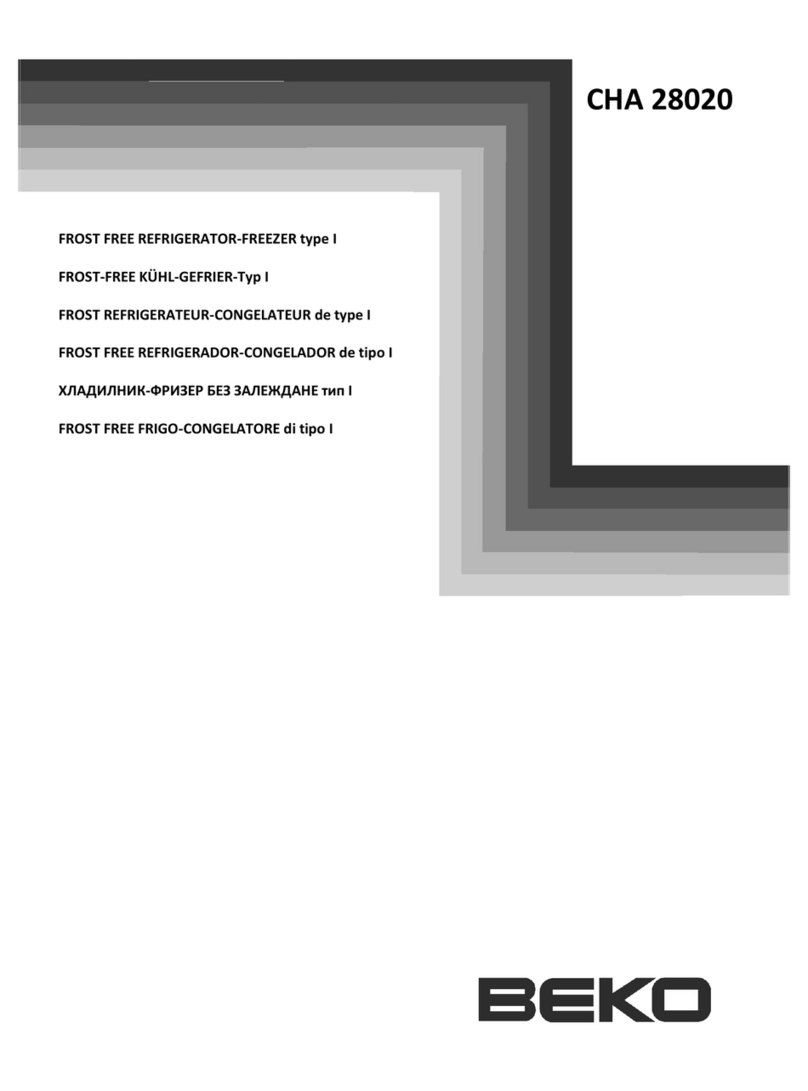 Beko CHA 28020 manual