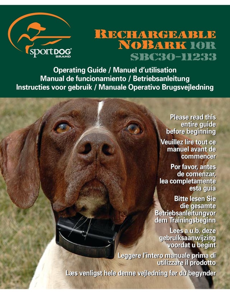 SportDOG SBC30-11233 operating guide