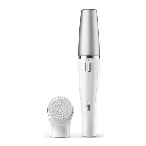 Braun FaceSpa 810 manual