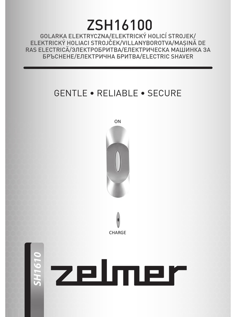 Zelmer ZSH16100 user manual