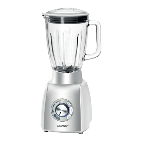 Zelmer SB1001 User manual Zelmer SB1001 User manual