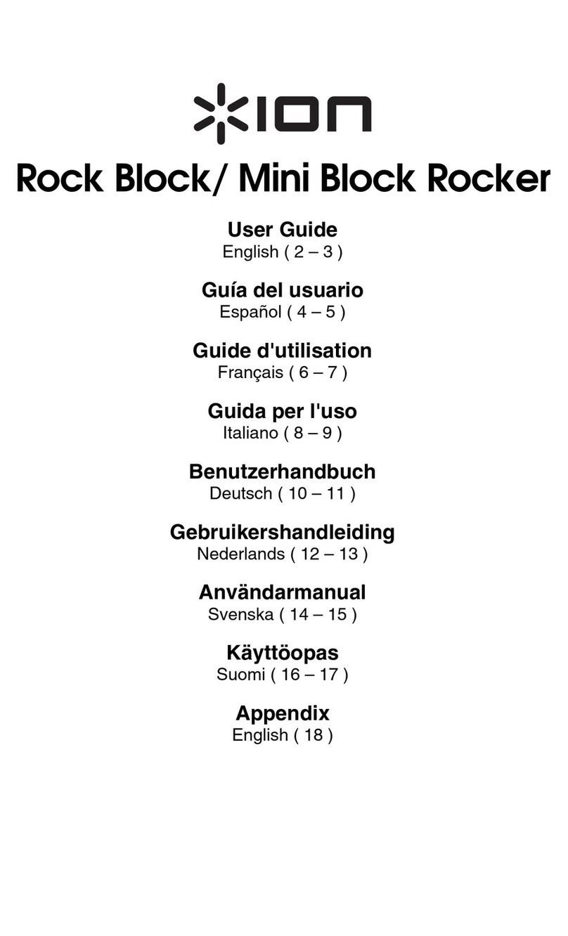 ION rock block user guide