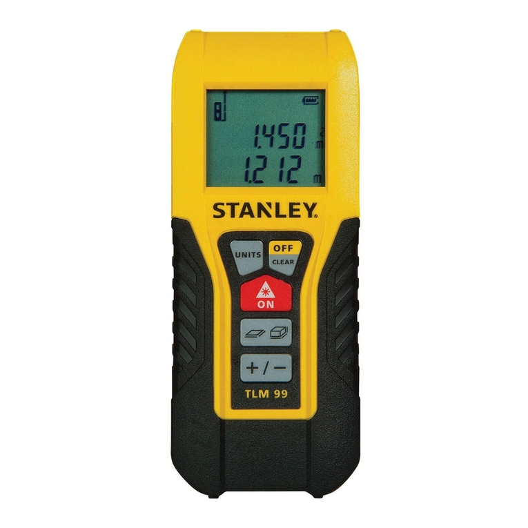 Stanley TLM99 user manual