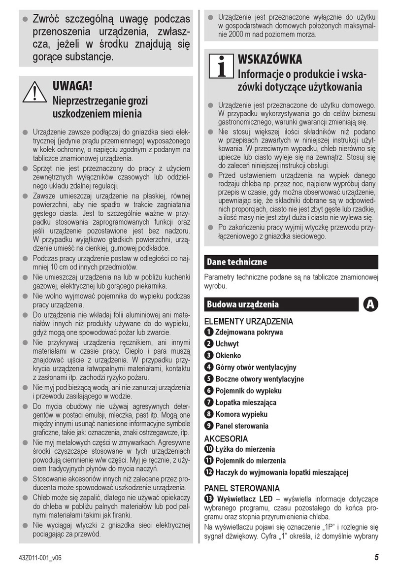 Zelmer 43z011-001 User manual