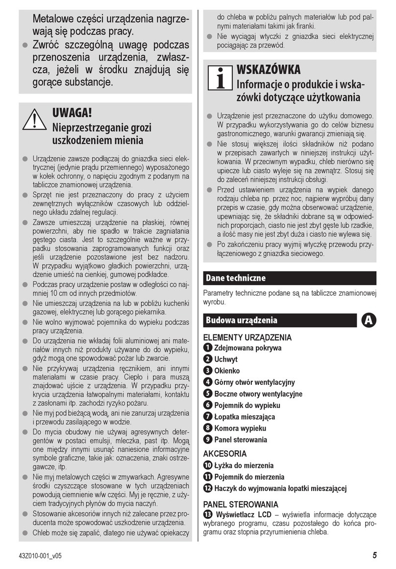 Zelmer 43z010-001 User manual
