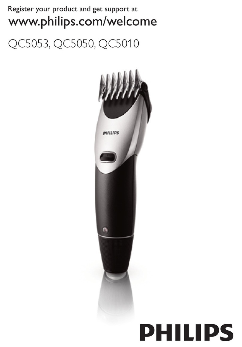 Philips QC5053 User manual