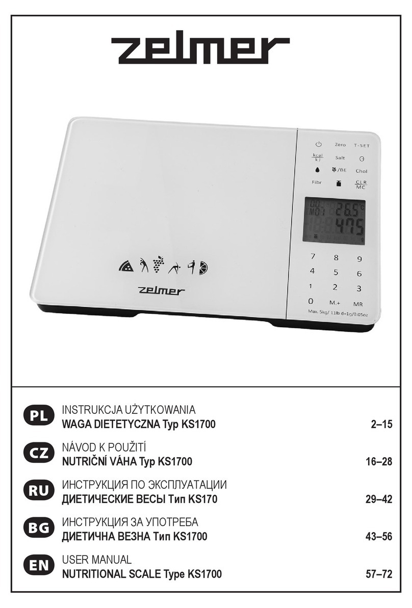 Zelmer KS1700 user manual