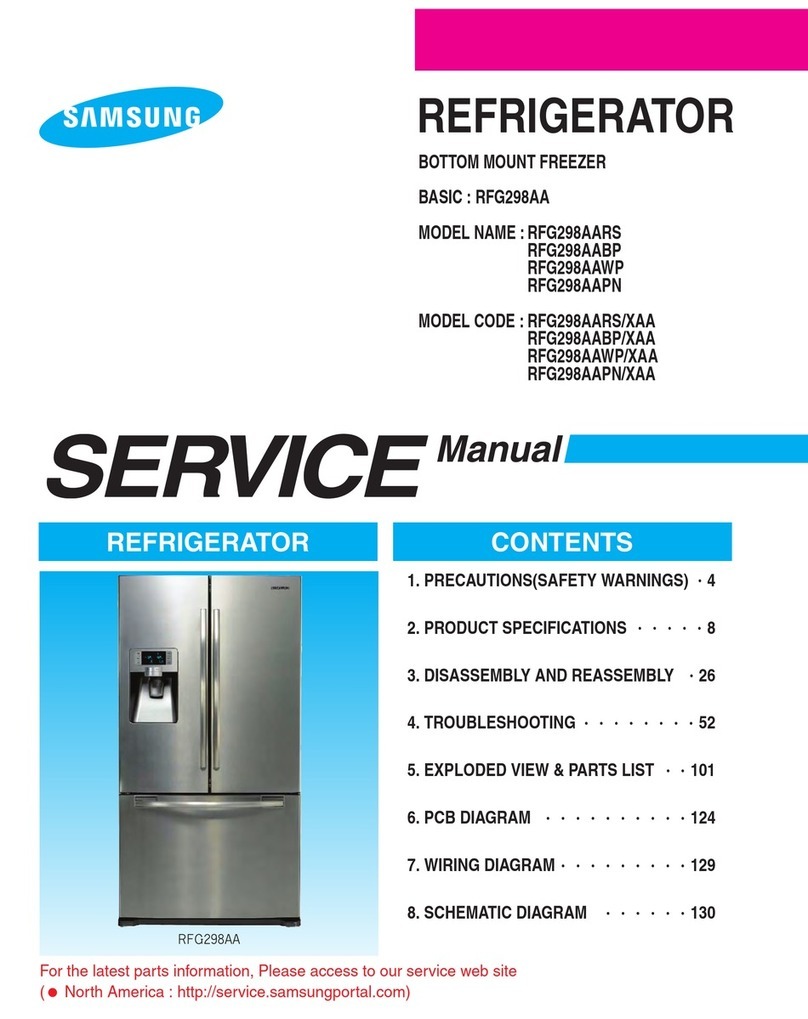 Samsung RFG298AA Service manual