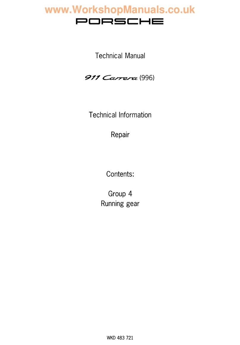 Porsche 911 CARRERA 4 - User manual