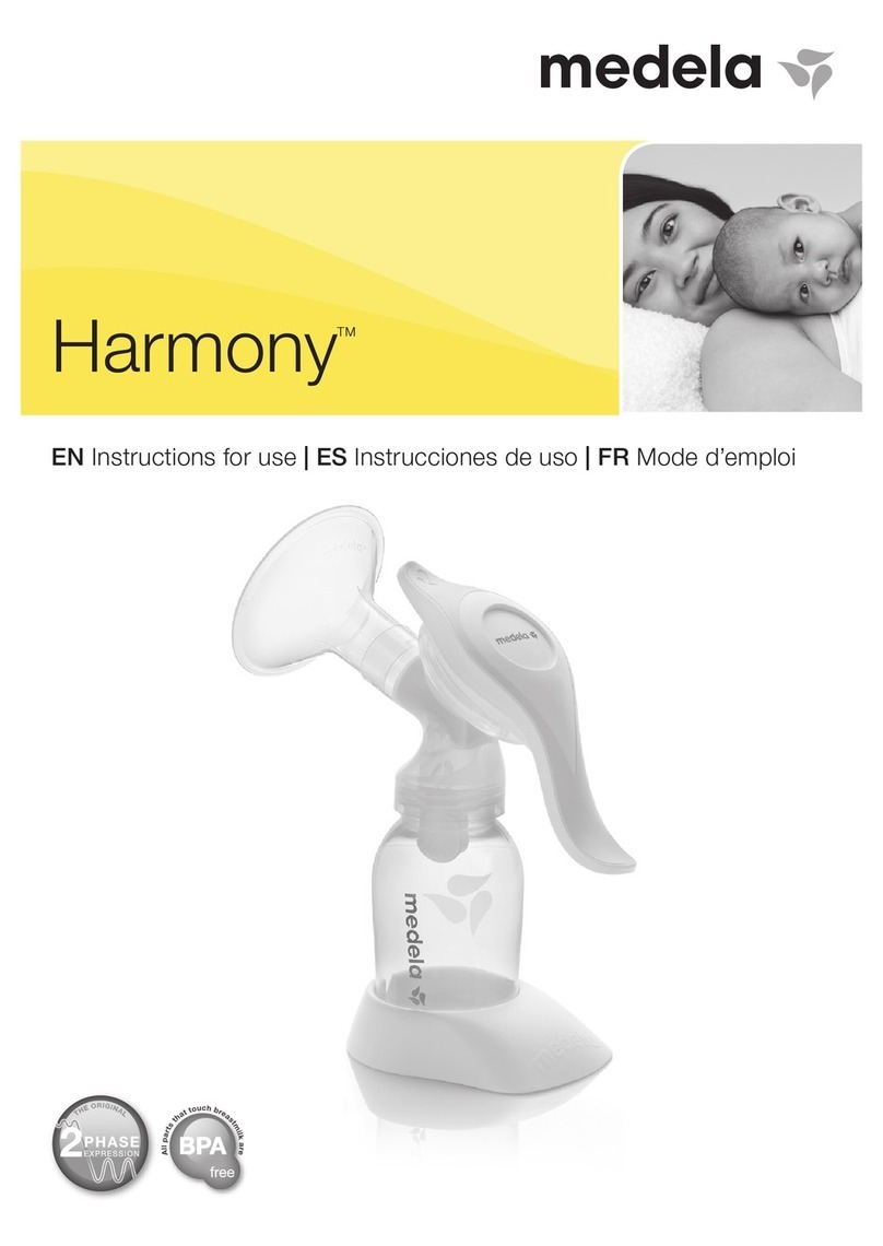 Medela Harmony Instructions for use