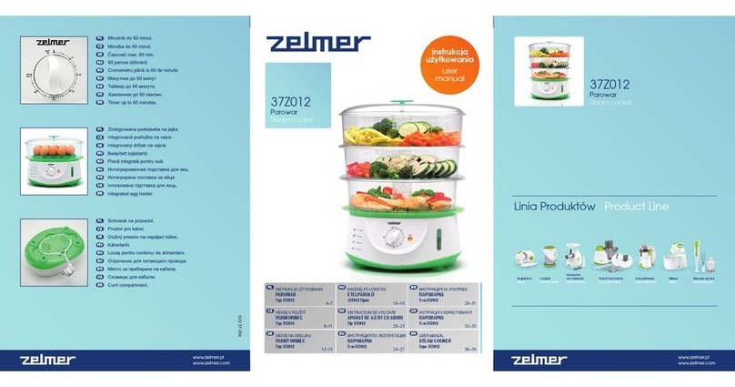 Zelmer 37Z012 user manual
