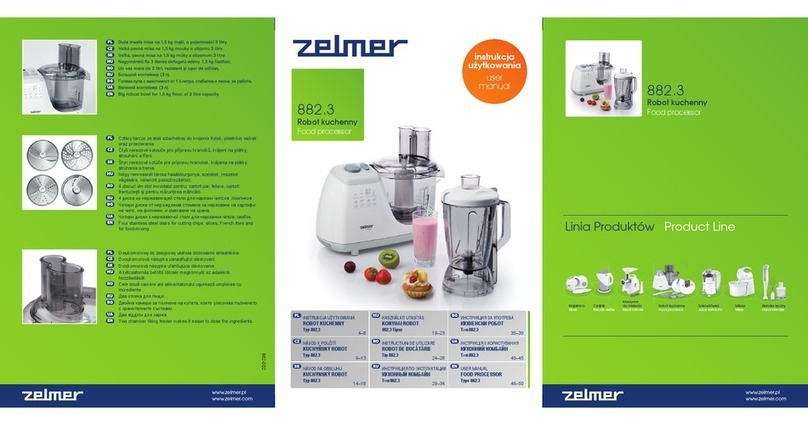 Zelmer 882.3 user manual