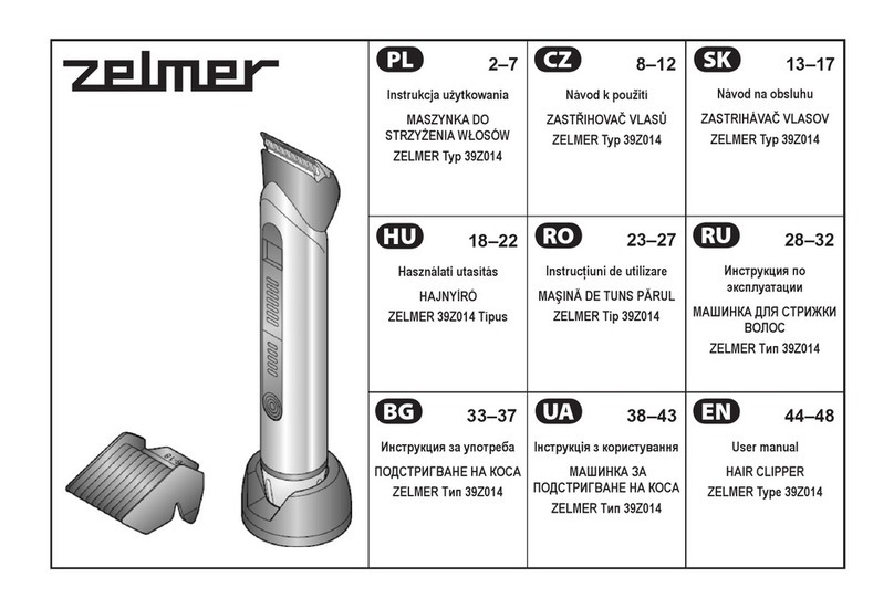 Zelmer 39Z014 user manual