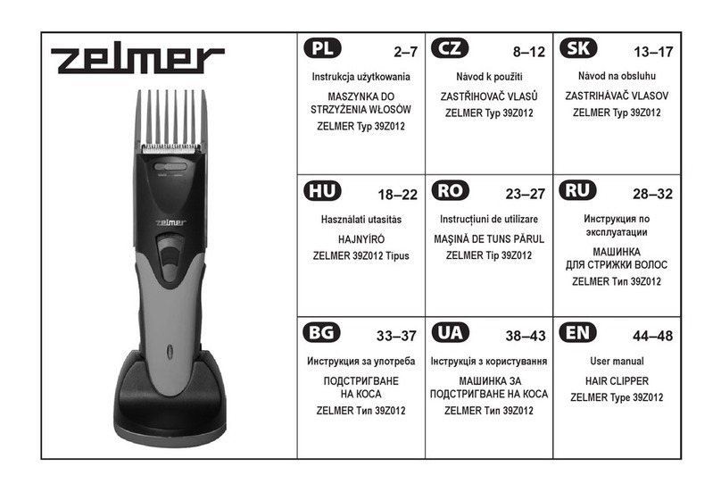Zelmer 39Z012 user manual