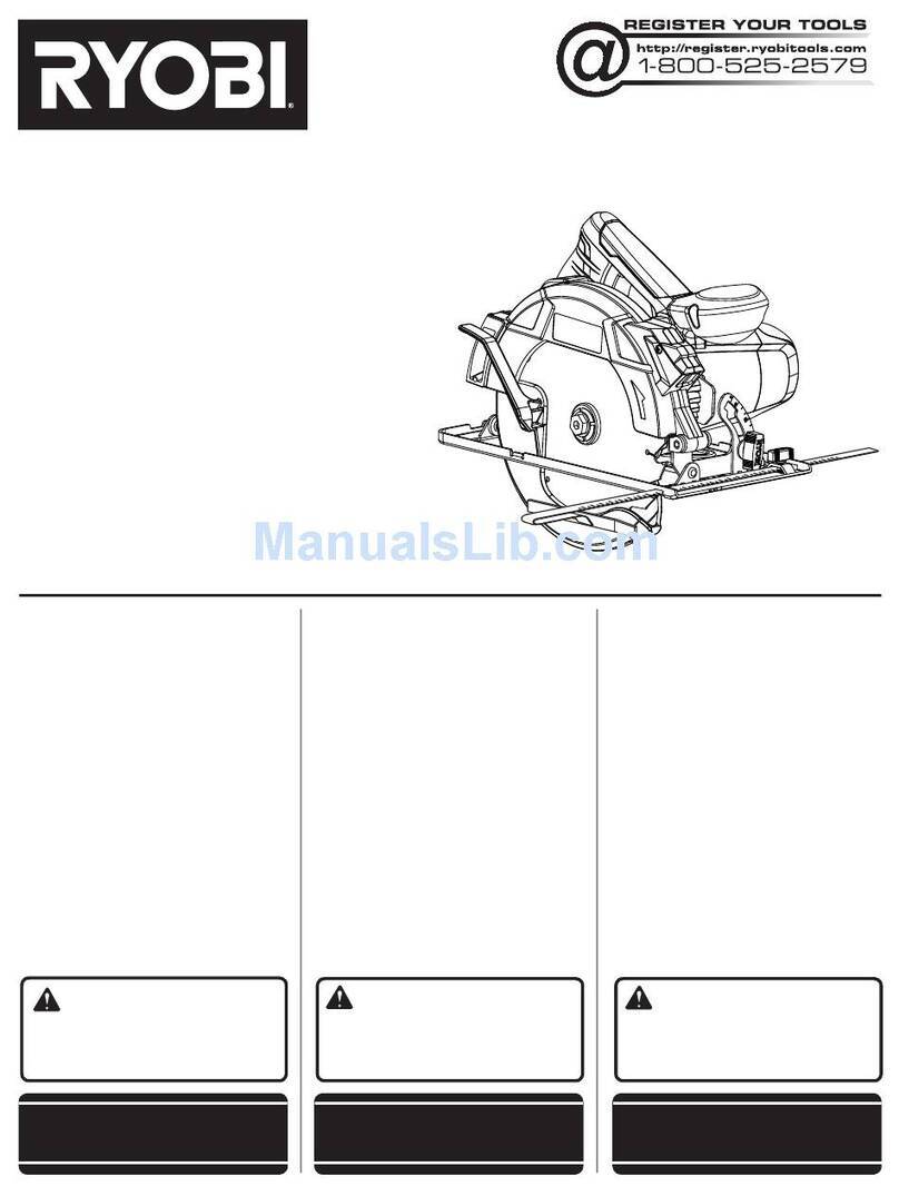 Ryobi CSB144LZ Operator's manuar