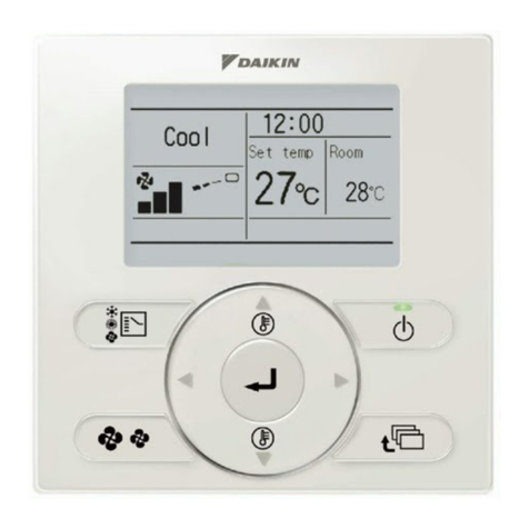 Daikin BRC1E51A7 installation manual