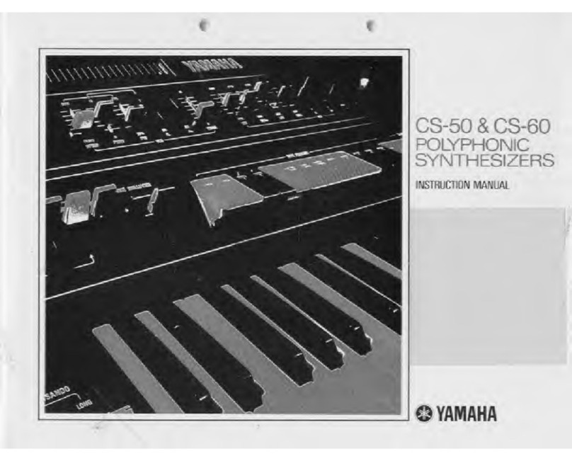 Yamaha JOGR JOGRR CS50 User manual Yamaha JOGR JOGRR CS50 User manual