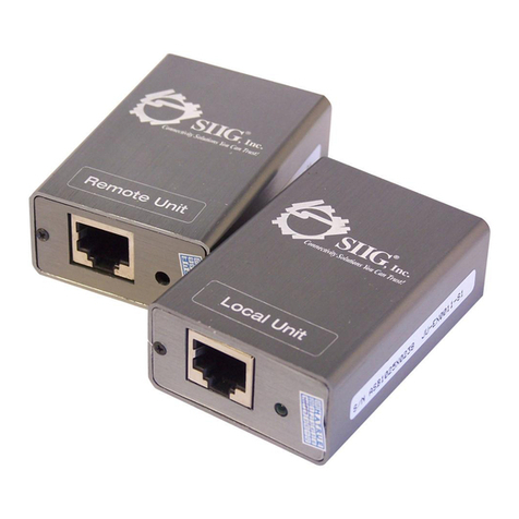 SIIG JU-EX0011-S1 Quick installation guide