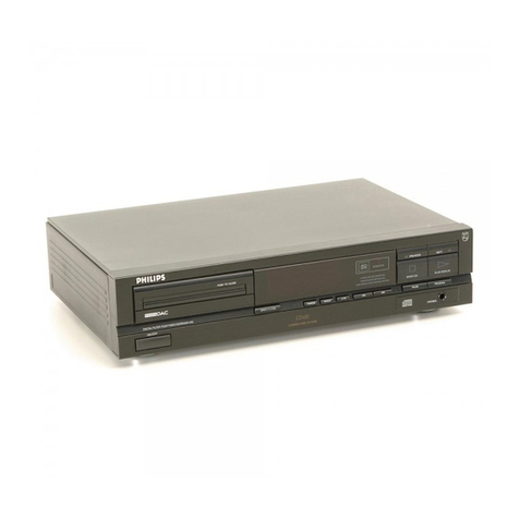 Philips CD610 Service manual