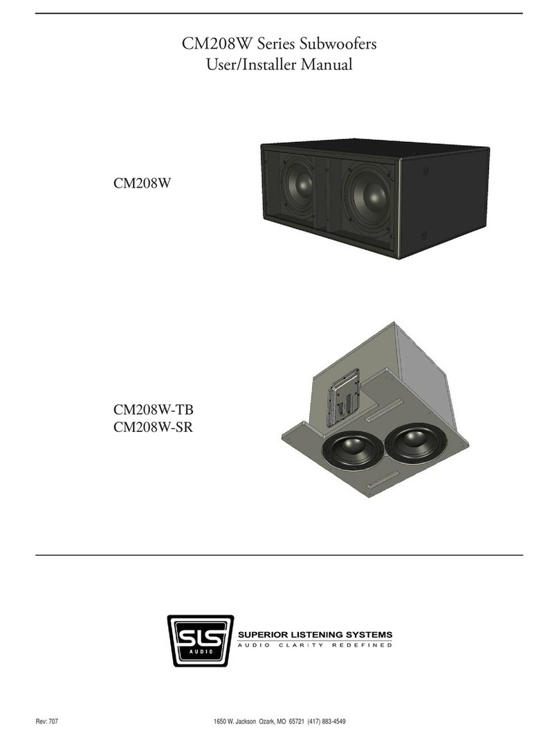 Superior Listening systems CM208W User& installer's manual