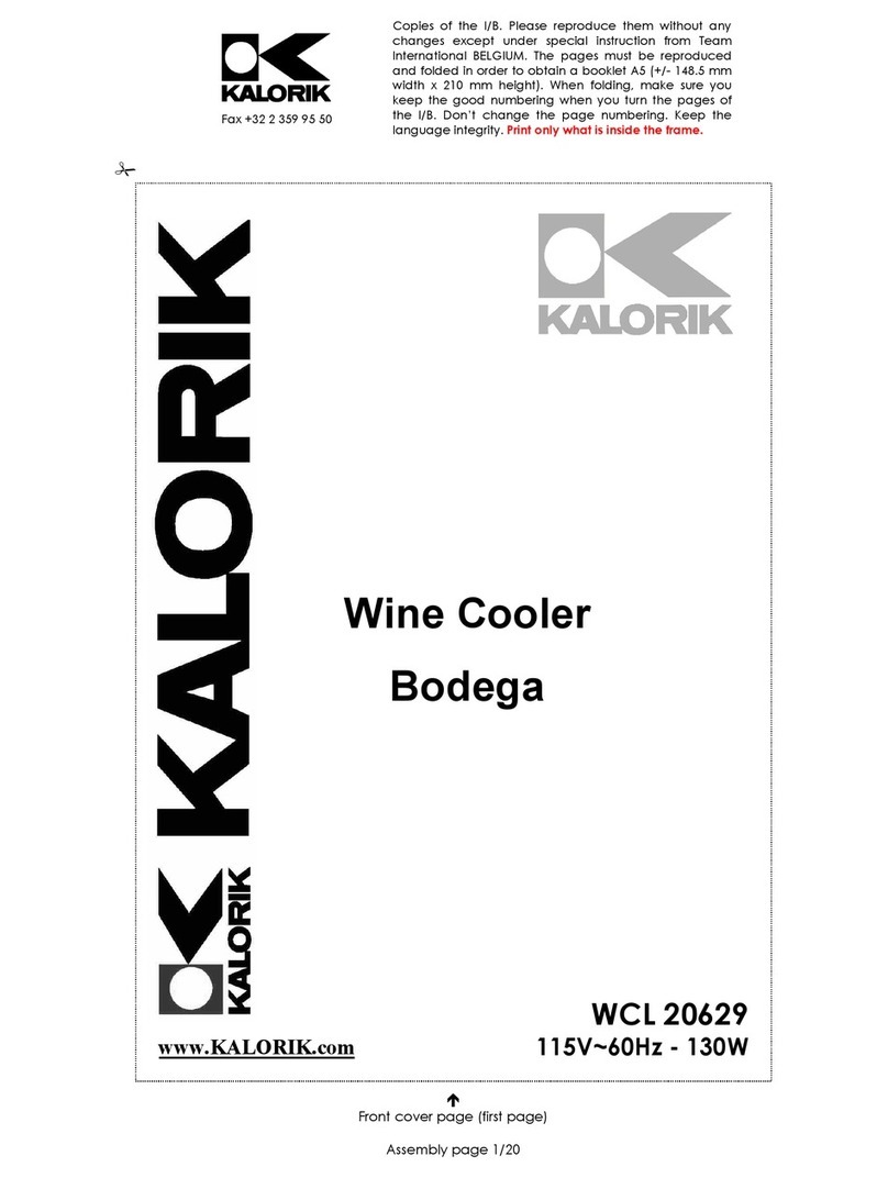 Kalorik USK WCL 20629 user manual