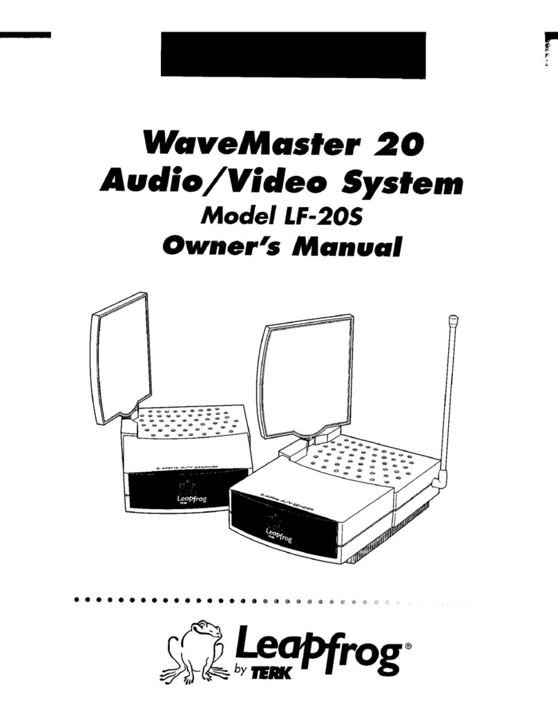 LeapFrog WaveMaster 20 LF-20S User manual
