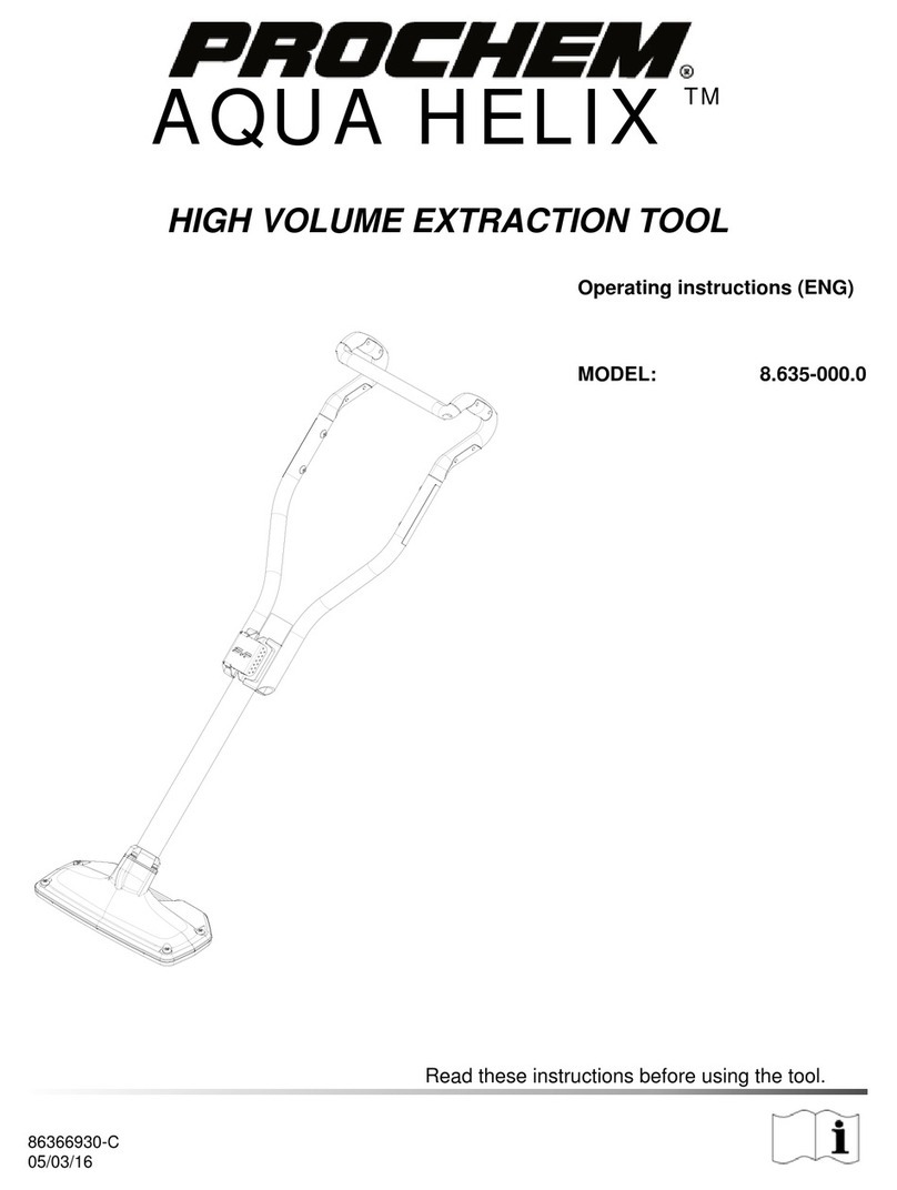 Prochem aqua helix operating instructions