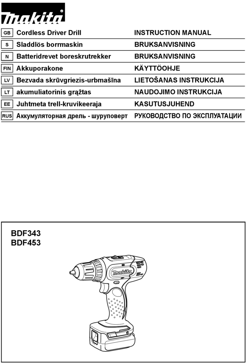 Makita BDF343 instruction manual