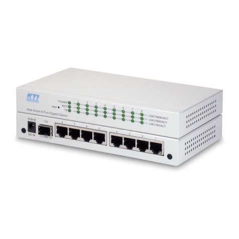 KTI KGS-810F user manual