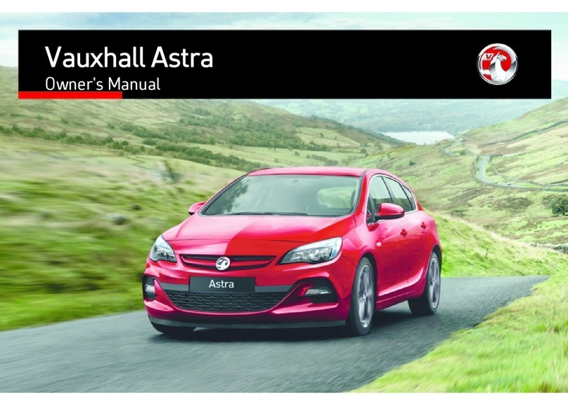 Vauxhall 2010 Astra owner's manual