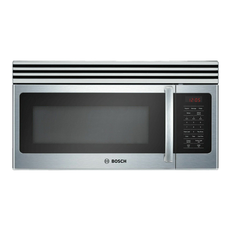 Bosch HMV3061U User manual